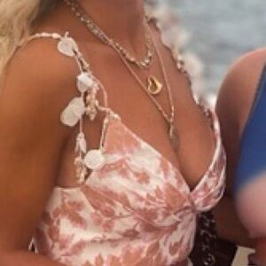 Zimmerman Pink and White seashell shirt